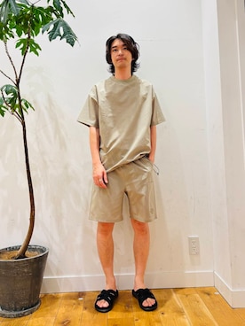 「夏セットアップ」｜MATSUMOTOさん（メンズ・175cm）の夏コーディネート