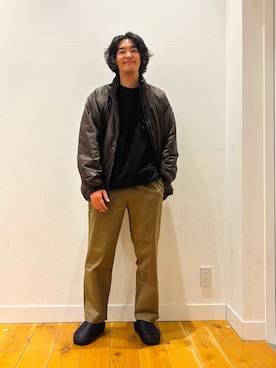 「アイテム（その他シューズ）」を使った、takuさん（メンズ・175cm）の冬コーディネート