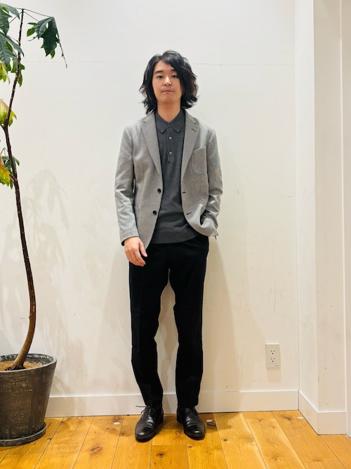 セール】LIFE STYLE TAILOR ストレッチコットンパンツ（スーツパンツ