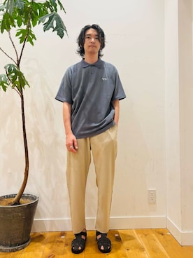 「アイテム（その他パンツ）」を使った、MATSUMOTOさん（メンズ・175cm）の夏コーディネート