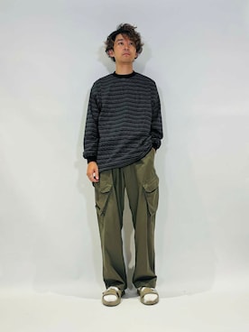 「Doubleu（ダブリュー）のアイテム」を使った、takuさん（メンズ・175cm）の秋コーディネート