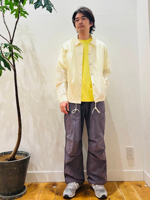 FORK&SPOON　ストレッチダンボールショートスリーブTシャツ