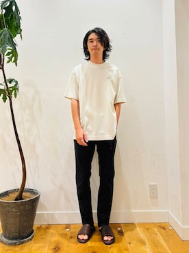 「ラコステ」｜MATSUMOTOさん（メンズ・175cm）の夏コーディネート