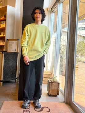 「MERRELL（メレル）のアイテム」を使った、takuさん（メンズ・175cm）の冬コーディネート