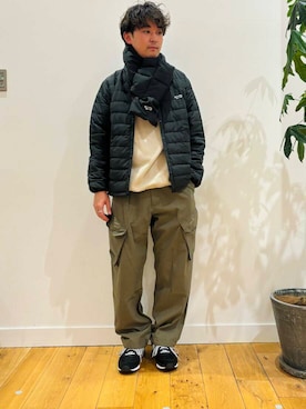 「アイテム（その他トップス）」を使った、teeさん（メンズ・175cm）の秋コーディネート