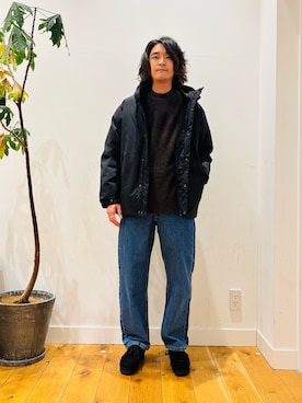 「アイテム（その他アウター）」を使った、teeさん（メンズ・175cm）の秋コーディネート