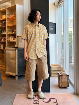 「XOLO（ショロ）のアイテム」を使った、takuさん（メンズ・175cm）の春コーディネート