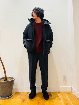 「冬コーデ」｜takuさん（メンズ・175cm）の冬コーディネート