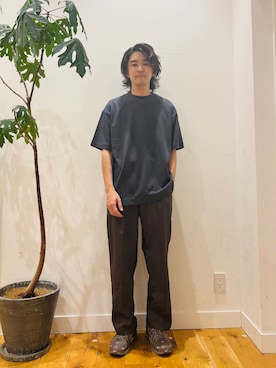 「ラコステ」｜MATSUMOTOさん（メンズ・175cm）の夏コーディネート