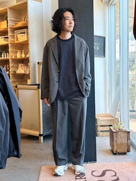 takuさん（メンズ・175cm）の春コーディネート