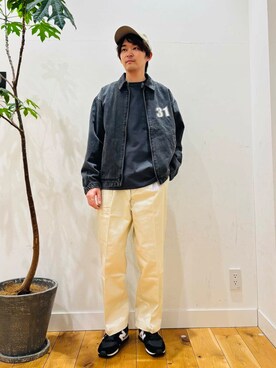 「URBAN RESEARCH Sonny Label（アーバンリサーチサニーレーベル）のアイテム（ジャケット/アウター）」を使った、MATSUMOTOさん（メンズ・175cm）の春コーディネート