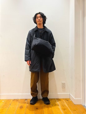 「アイテム（テーラードジャケット）」を使った、takuさん（メンズ・175cm）の冬コーディネート