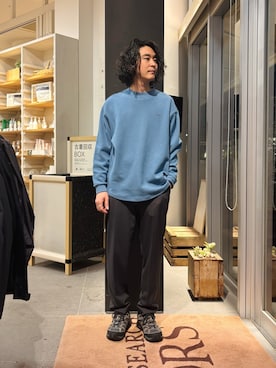 「MERRELL（メレル）のアイテム」を使った、takuさん（メンズ・175cm）の春コーディネート