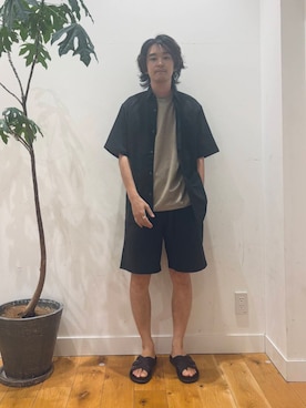 「夏セットアップ」｜MATSUMOTOさん（メンズ・175cm）の夏コーディネート