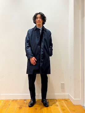 「アイテム（フォーマルスーツ/小物）」を使った、takuさん（メンズ・175cm）の冬コーディネート