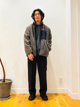 「アイテム（その他シューズ）」を使った、takuさん（メンズ・175cm）の冬コーディネート