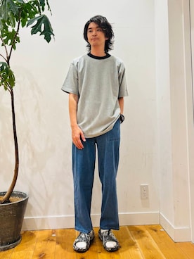 「URBAN RESEARCH Sonny Label（アーバンリサーチサニーレーベル）のアイテム（パンツ）」を使った、MATSUMOTOさん（メンズ・175cm）の夏コーディネート