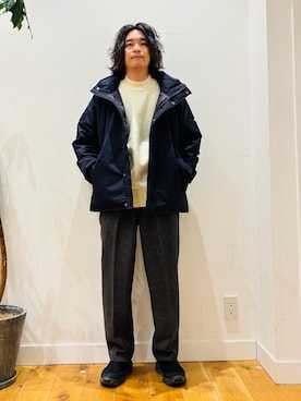 「アイテム（その他アウター）」を使った、teeさん（メンズ・175cm）の秋コーディネート