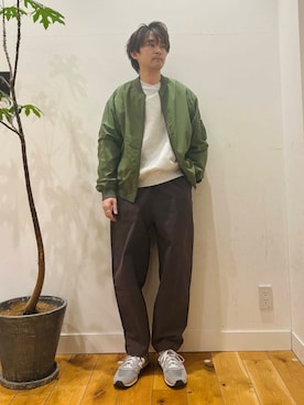 「URBAN RESEARCH Sonny Label（アーバンリサーチサニーレーベル）のアイテム（ジャケット/アウター）」を使った、MATSUMOTOさん（メンズ・175cm）の冬コーディネート