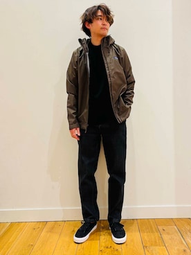 「パタゴニア」｜takuさん（メンズ・175cm）の冬コーディネート