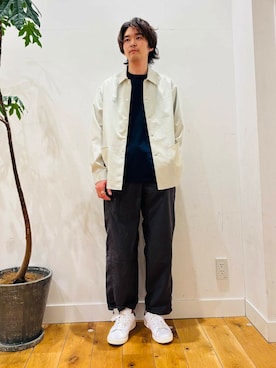 「BURLAP OUTFITTER（バーラップアウトフィッター）のアイテム」を使った、MATSUMOTOさん（メンズ・175cm）の春コーディネート