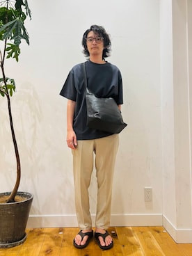 「ここでしか手に入らない別注アイテム」｜MATSUMOTOさん（メンズ・175cm）の夏コーディネート