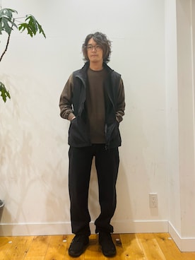 「アイテム（その他アウター）」を使った、teeさん（メンズ・175cm）の秋コーディネート