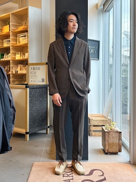 takuさん（メンズ・175cm）の春コーディネート