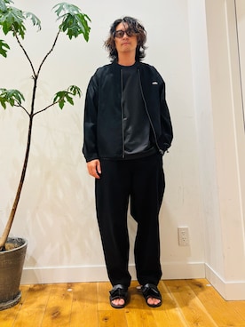 「アイテム（チノパンツ）」を使った、teeさん（メンズ・175cm）の夏コーディネート