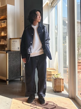 takuさん（メンズ・175cm）の冬コーディネート