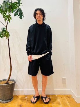 「URBAN RESEARCH（アーバンリサーチ）のアイテム（パンツ）」を使った、MATSUMOTOさん（メンズ・175cm）の夏コーディネート
