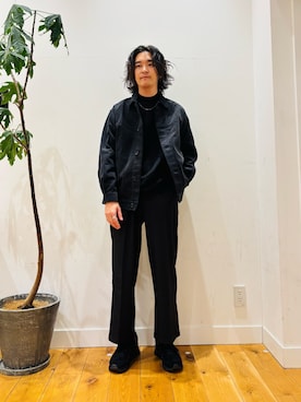 「イチ推しジャケットスタイル」｜「アイテム（その他アウター）」を使った、teeさん（メンズ・175cm）の秋コーディネート