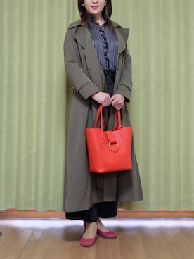 「IMAGE（イマージュ）のアイテム」を使った、Kanon1008さん（レディース・170cm）の春コーディネート