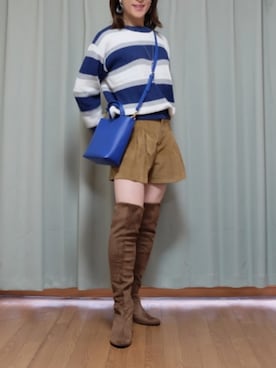「夢展望（ユメテンボウ）のアイテム」を使った、Kanon1008さん（レディース・170cm）の秋コーディネート