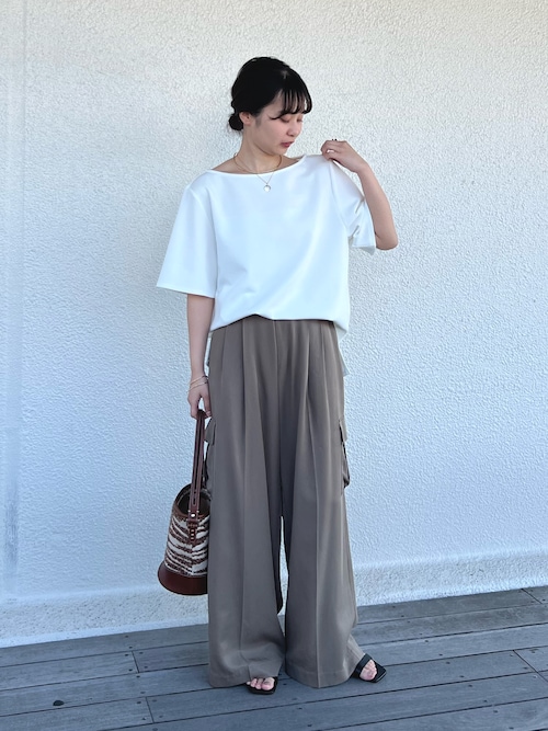 サテンジョグパンツ【オンラインストア限定商品