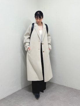 「アイテム（バックパック/リュック）」を使った、YURIさん（レディース・155cm）の夏コーディネート