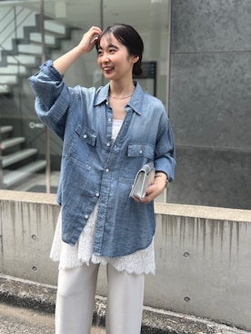 YURIさん（レディース・155cm）の春コーディネート