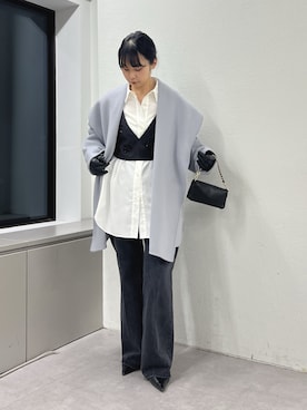 「アイテム（その他小物）」を使った、YURIさん（レディース・155cm）の秋コーディネート