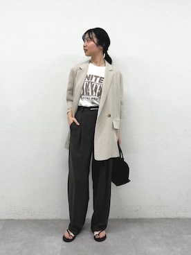 YURIさん（レディース・155cm）の春コーディネート