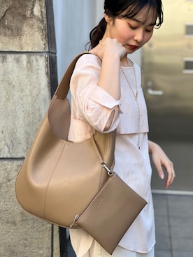 「アイテム（リング）」を使った、YURIさん（レディース・155cm・20代）の冬コーディネート