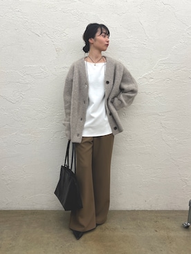 「アイテム（リング）」を使った、YURIさん（レディース・155cm・20代）の夏コーディネート