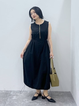 「アイテム（サンダル）」を使った、遥さん（レディース・156cm・20代）の夏コーディネート