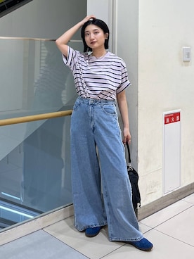 遥さん(レディース・156cm)の夏コーディネート