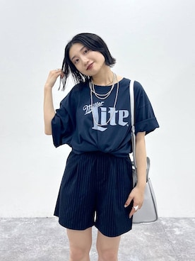 遥さん（レディース・156cm）の夏コーディネート