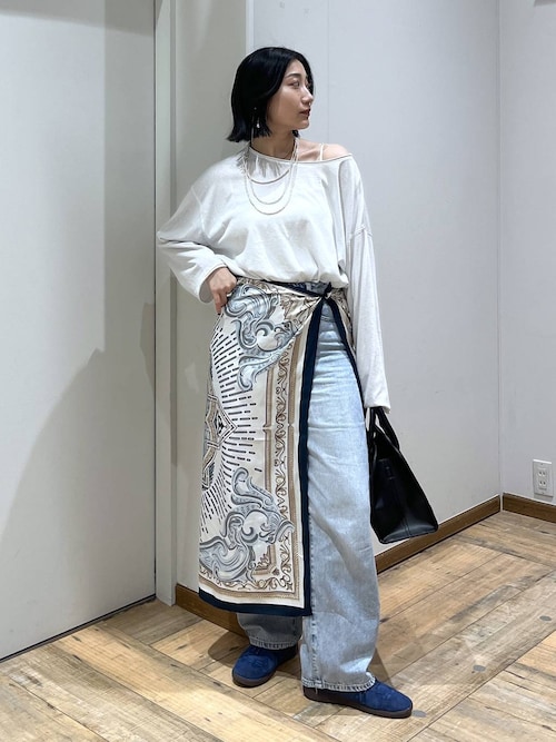 大判プリントスカーフ/253071（バンダナ/スカーフ）｜GLOBAL