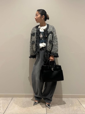 shimoさん（レディース・156cm）の秋コーディネート