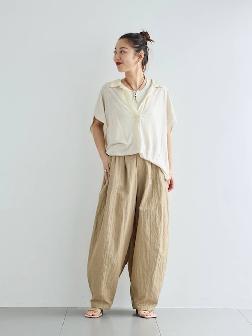 【ponponmama】新品 SCYE サイCurensology パンツ Curensologyのパンツを使ったコーディネート(ZOZOTOWN Yahoo!店
