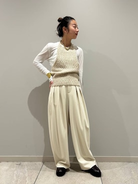 「アイテム（その他トップス）」を使った、shimoさん（レディース・156cm・20代）の秋コーディネート