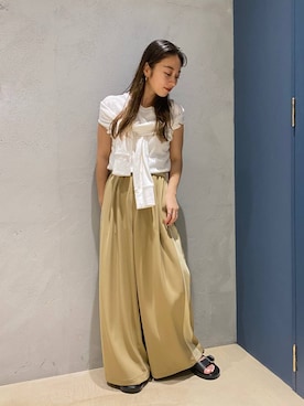 shimoさん（レディース・156cm）の夏コーディネート