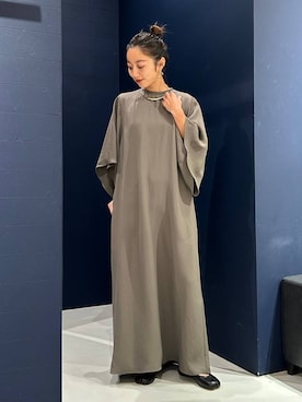 「アイテム（チョーカー）」を使った、shimoさん（レディース・156cm）の夏コーディネート